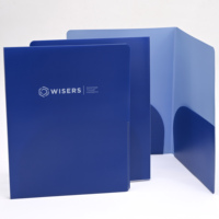 Carpeta de Presentación A4 A5 de Plástico PP de 0.25mm con Doble Bolsillo, Impresión UV Anime, Portadocumentos Resistente, Regalo Escolar, Colores Personalizados