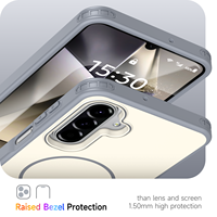 Funda para teléfono Samsung A57, acabado mate con tacto de piel, cobertura total, anticaídas, protectora, compatible con Samsung A17 A27