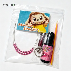Mr.Den - <span class=keywords><strong>Brackets</strong></span> Dentales <span class=keywords><strong>de</strong></span> Acero Inoxidable para Decoración, Juego <span class=keywords><strong>de</strong></span> Pulseras <span class=keywords><strong>de</strong></span> Moda DIY, Regalo - Product Image 2
