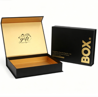 Boîte d'emballage écologique à fermeture magnétique pour peptides avec insert en EVA, impression quadricolore, coffret cadeau de luxe pour flacon de sérum