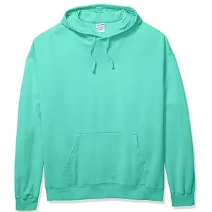 Men's Garment Dyed Hoodie Sweatshirt Custom Color Bright Colored Reversible Hoodies Plus Size Mens Hoodies