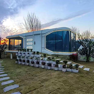 Fabricant Maison Sleep Pod Espace Moderne Double Mobile Resort Campeurs Espace Capsule Maison - Product Image 2