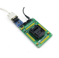 Placa de Desarrollo STM32 QFP144, Zócalo de Programación con Paso de 0.5mm, Probador de Grabación, Depurador JTAG SWD, Regulador de Voltaje de 3.3V Yamaichi