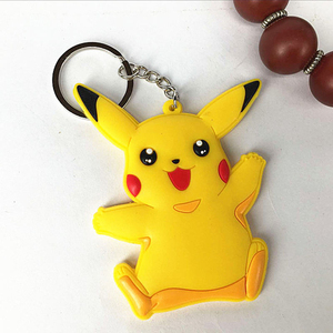 Q Y Cute <b>Anime</b> Cartoon Metal PVC <b>Keychain</b> for Women Girls Key Ring Accessories Cartoon Squirtle Pika Plane Two-Sided Handbag Pe - Product Image 5