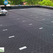 Planche de drainage perméable en plastique HDPE, polyéthylène haute densité, remplacement efficace du drainage par galets - Product Image 3