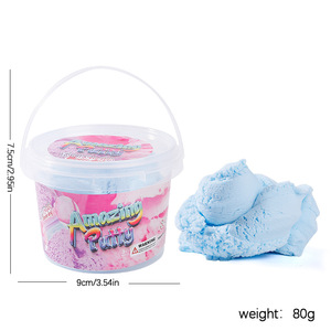 Cubo Portátil con 80 Gramos de Arcilla de Algodón Oleosa, Arcilla de Seda, Arcilla de Colores, Arcilla para Manualidades - Product Image 5