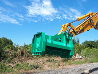 Trituratore Forestale MONDE di Alta Qualità per Costruzioni, Cippatrice con Motore per Escavatori e Skid Steer da 2-23 Tonnellate, Garanzia 1 Anno