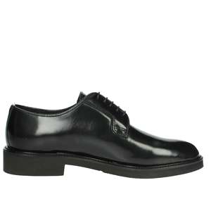 Chaussures habillées à lacets pour homme Hermann Scott, noires, 621 MICRO CLIPPER - Product Image 4