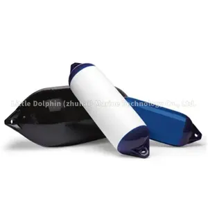 Branco e azul diferentes estilos de material PVC marinho bola flutuante bola flutuante marca flutuante
