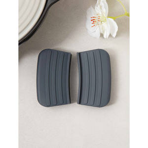 Set di pentole in Silicone 2 pentole per cucinare parti di pentole durevoli e facili da pulire - Product Image 1