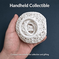 Balle fantôme rotative à 5 couches imprimée en 3D, jouet de bureau anti-stress, gadget de bureau, nouveauté sensorielle, spinner anti-stress, cadeau créatif