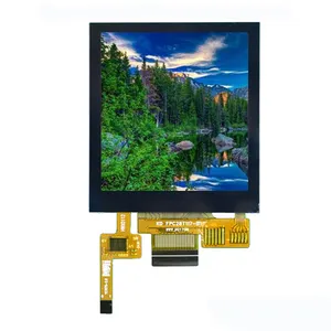 2.8 inç LCD 240x320 kağıt ince Lcd 2.8 inç Tft Lcd ekran desteği kapasitif dokunmatik panel