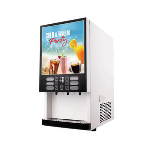 Smart Portable <b>Fully</b> <b>Automatic</b> 2500W Commercial Instant <b>Coffee</b> Tea Vending <b>Machine</b> 3 Powder Tanks Eco-Friendly Commercial Grade - Product Image 3