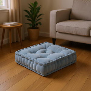 Cuscino quadrato in ciniglia poliestere, morbido, con imbottitura in poliestere, 1 pezzo, per uso domestico interno. - Product Image 2