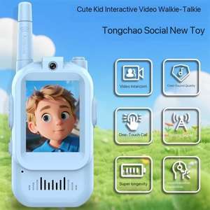<span class=keywords><strong>Walkie</strong></span> Talkie Video per Bambini, Giocattoli Portatili per Interni ed Esterni, Giochi Familiari, Mini Wireless Sicuro e Intelligente - Product Image 4