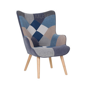 Sillas <span class=keywords><strong>Kd</strong></span> de estilo europeo de retales, muebles para sala de estar, sillón tradicional - Product Image 5