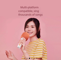 Microphone K-Song Lite 10 Effets Audio Amusants, Puce DSP Professionnelle, Autonomie Ultra-Longue, Serrure de Porte Intelligente, Articles Ménagers Intelligents