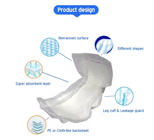 Vệ sinh Pad OEM nhà sản xuất dùng một lần vệ sinh khăn ăn | newclears - Product Image 3