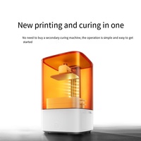 MJL639SM Mini Printer 3D 2K, Kontrol via Aplikasi, Resin yang Dapat Dicuci dengan Air Bebas Alkohol, Pemotongan Otomatis + Pengerasan Sekunder, dengan Colokan Cina