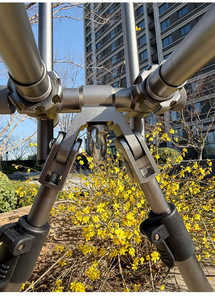 ขาตั้งคันเบ็ดตกปลาแบบพับได้รวดเร็ว พกพาสะดวก ทำจากอลูมิเนียมอัลลอยด์ สำหรับตก<span class=keywords><strong>ปลา</strong></span>คาร์พในยุโรป ระยะไกล - Product Image 3