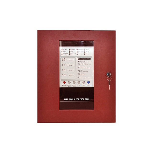 2/4/8/16 Zones Fire Alarm System Conventional Fire Alarm Control Panel