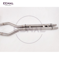 Système d'échappement Catback en acier inoxydable Valvetronic Ecnal pour Ford Mustang GT550 V8 5.0L 2012-2023