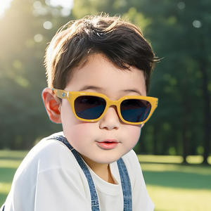 Gafas de Sol Polarizadas para Niños, Protección UV400, Montura Completa de TPEE, Lentes TAC, Unisex, Estilo Deportivo para Exteriores - Product Image 4