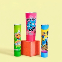 Emballages de tubes de dentifrice en aluminium-plastique écologiques, bouchon à vis 12,7-35 mm, impression UV personnalisée pour chewing-gum