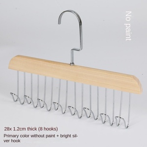 Colgador <span class=keywords><strong>de</strong></span> ropa ecológico moderno <span class=keywords><strong>de</strong></span> madera maciza con 8 ganchos montado en la <span class=keywords><strong>pared</strong></span> con eslinga, artefacto <span class=keywords><strong>de</strong></span> almacenamiento multifuncional para sala <span class=keywords><strong>de</strong></span> estar - Product Image 3