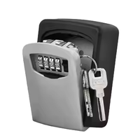 Alle Kunststoff Stahl Kombination schloss Schlüssel box Innen-und Außenwand Install able Safes Produkt kategorie