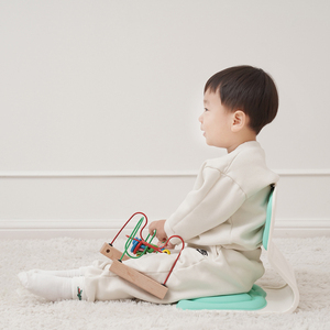 Asiento de suelo ergonómico y suave para bebé, silla de apoyo portátil de PP, cómoda silla de aprendizaje para sentarse, para uso diario de bebés y niños pequeños - Product Image 1