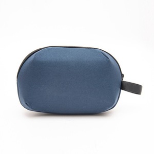 Sac de toilette de voyage bleu grande capacité, sac de rangement multifonctionnel pour la salle de sport - Product Image 4