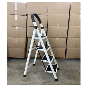 Pas encore d'avis échelle en fer domestique 4 marches escabeau retraactable tabouret de cuisine <span class=keywords><strong>lidl</strong></span> - Product Image 4