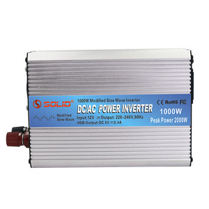 Onduleur de puissance 1000W à onde carrée sinusoïdale modifiée 1kw, convertisseur de <span class=keywords><strong>12</strong></span>/24/48 v à AC 110, 220, <span class=keywords><strong>230</strong></span> v - Product Image 2