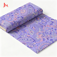 Tissu popeline 100% coton imprimé floral haute définition, 85 GSM, textile tissé léger pour vêtements