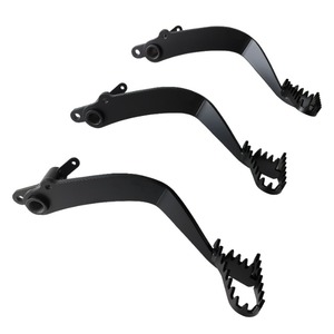 Đen sơn tĩnh điện thép carbon đạp chân đế MIG Hàn CNC cong chống ăn mòn xe máy chân <span class=keywords><strong>PEG</strong></span> gắn kết cho xe đạp bụi bẩn - Product Image 1