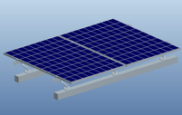 Support de fixation solaire pour toit en tuiles, crochet de montage réglable pour panneaux photovoltaïques