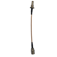 Câble coaxial RF QMA-J1.5-RG316-QMA-KY1.5, assemblage de câble de liaison RG316, câble coaxial QMA mâle vers QMA femelle RG316