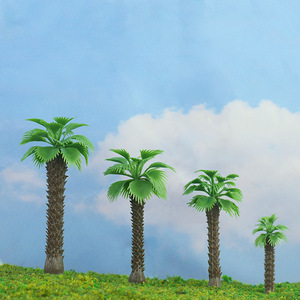 Nhựa rêu vi cảnh quan cây dừa mô hình bàn cát bãi biển & cảnh quan sân vườn - Product Image 5