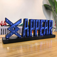 Enseignes lumineuses LED 3D rétroéclairées pour entreprises OEM, lettres boîtiers, logos, signalétique intérieure, enseignes lumineuses pour maisons