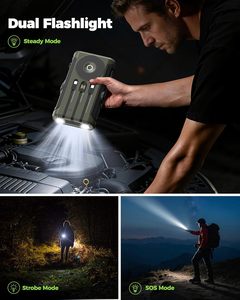 Batterie Externe Solaire 20 000 mAh avec Générateur à Manivelle et Chargeur Magnétique Sans Fil Rapide – Portable, pour Urgences Extérieures – Produit Tendance 2026 - Product Image 5