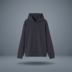 เสื้อฮู้ดดี้หนานุ่ม 350GSM ทรงโอเวอร์ไซส์ สวมใส่สบาย ทรงบ็อกซี่ พิมพ์โลโก้ได้  เสื้อสตรีทแวร์ลำลอง มีฮู้ด สำหรับผู้ชายและผู้หญิง สีพื้น - Product Image 2