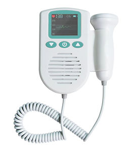 Moniteur de fréquence cardiaque numérique de poche fiable avec grand écran LCD TN pour femmes enceintes, utilisation à domicile - Product Image 3