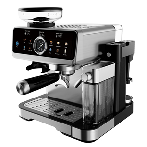 Máquina de Café Espresso OEM 4 en 1 con Tanque de Leche para Cold Brew, 20 Bares, Bomba ULKA Italiana, <span class=keywords><strong>Cappuccini</strong></span> y Molinillo 3 en 1 con Manómetro - Product Image 2