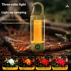 Haute luminosité rétro Mini <span class=keywords><strong>lampe</strong></span> de poche LED <span class=keywords><strong>lampe</strong></span> de <span class=keywords><strong>camping</strong></span> en plein air rechargeable multifonctionnelle avec atmosphère portable pour les campeurs - Product Image 4