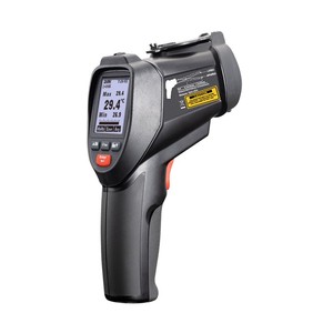 เครื่องวัดอุณหภูมิอินฟราเรด CEM รุ่น DT8889H ปืนเลเซอร์อุตสาหกรรมสำหรับวัดอุณหภูมิสูง - Product Image 3