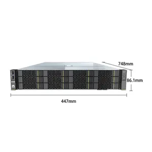 Diskon dan promosi 5885H V3 2U Server kotak kertas Kraft kedalaman pendek kemasan Server yang digunakan presisi