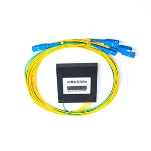 Chất lượng cao FTTx ABS 16 cách kết nối sợi quang PLC Splitter với cũng 1x4 1x8 1x16 1x32 PLC Splitter với kết nối