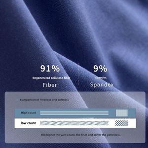 Ropa Interior Masculina de Alta Gama en Modal, Suave y Transpirable, de una Pieza, Cómoda y Antibacteriana, Venta al Por Mayor, Sin Costuras - Product Image 3