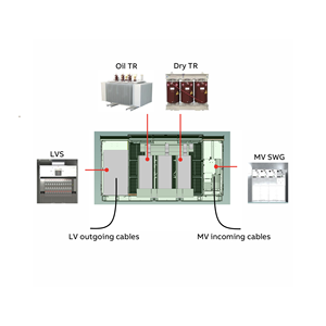 Outdoor Box Tipo Subestação Distribuição Equipamento com óleo <span class=keywords><strong>Transformer</strong></span>/Dry <span class=keywords><strong>Transformer</strong></span> Power